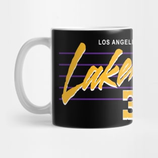 Lakers Retro Script Dwight Mug